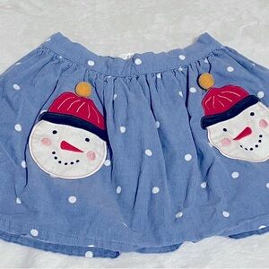 Mini Boden Frosty Corduroy Skirt